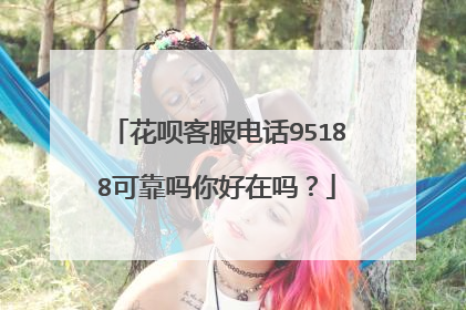 花呗客服电话95188可靠吗你好在吗？
