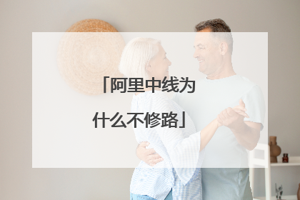 阿里中线为什么不修路