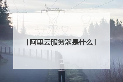 阿里云服务器是什么