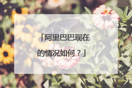 阿里巴巴现在的情况如何？