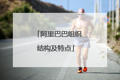 阿里巴巴组织结构及特点
