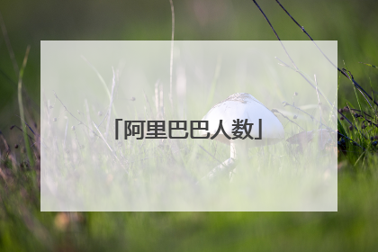阿里巴巴人数