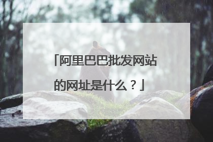 阿里巴巴批发网站的网址是什么？