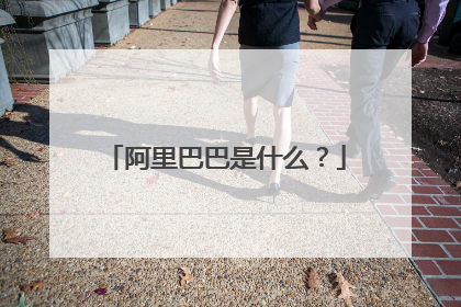 阿里巴巴是什么?