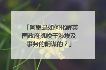 阿里是如何化解英国政府挑唆干涉埃及事务的阴谋的?