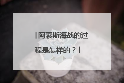 阿索斯海战的过程是怎样的？