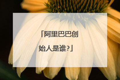 阿里巴巴创始人是谁?