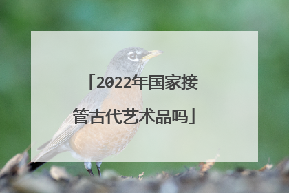2022年国家接管古代艺术品吗