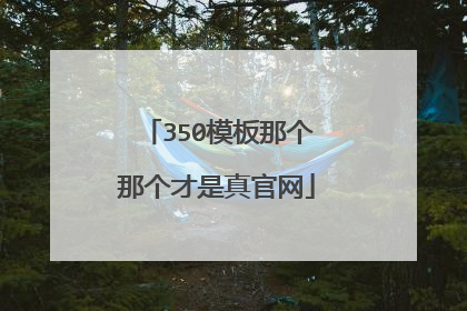 350模板那个那个才是真官网