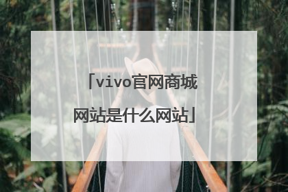 vivo官网商城网站是什么网站