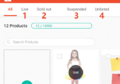 shopee虾皮卖家中心我的商品（My Products）介绍
