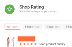 shopee虾皮订单管理--订单评价管理