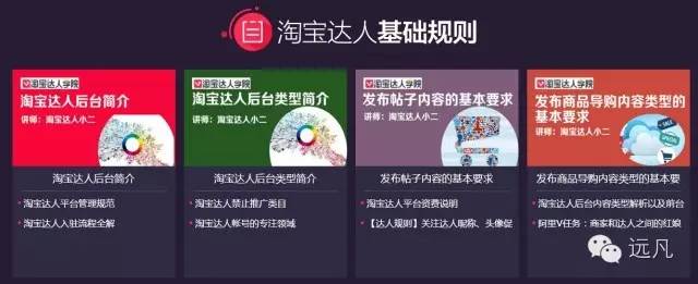 淘宝达人的基础规则都在哪里获得呢？其实所有的内容就在