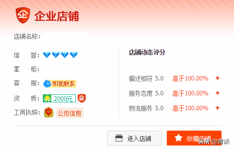 淘宝个人店铺升级企业店铺流程