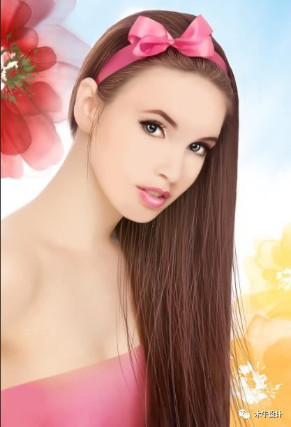 零基础学习photoshop——使用描边路径绘制头发