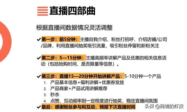 跨境电商直播带货的5大核心法则教您如何开播两小时，带货过亿？