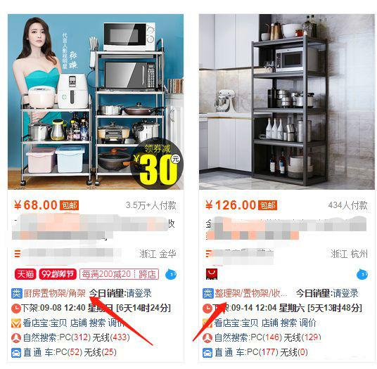 一个产品如何在不同的链接、关键词、类目下夺取更多的访客