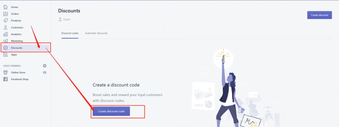 Shopify基础建站教程 | 6.5 设置打折促销