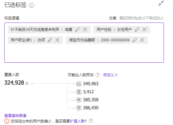 双十一达摩盘圈人群拉新，早早打标收割