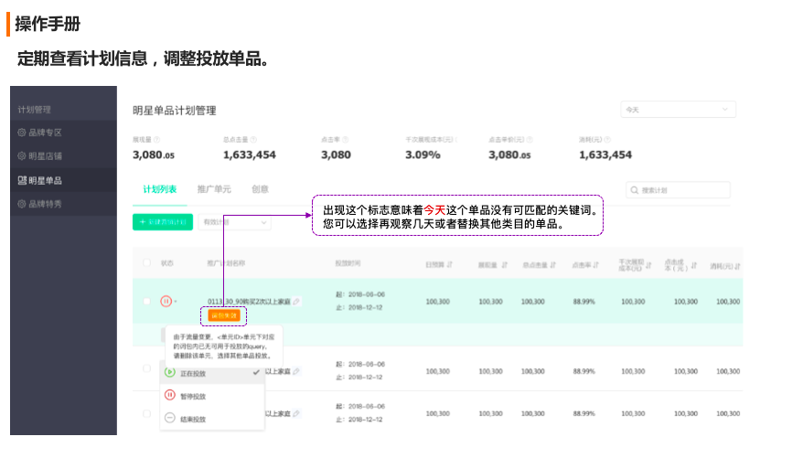 【品销宝】明星单品常见问题解答