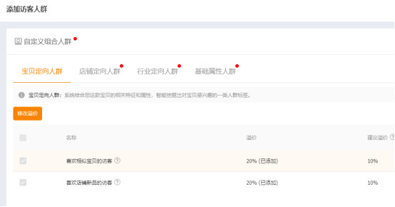直通车精准人群测试
