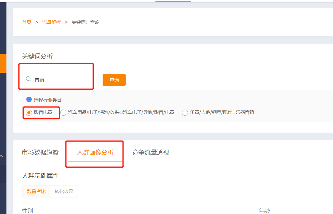 爆款生产线/ 流量解析之人群画像分析