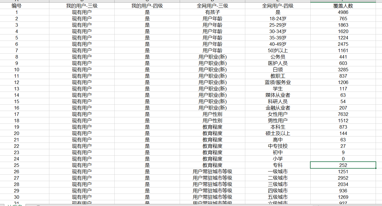老梁爆款生产线/ 达摩盘07人群数据采集与画像图