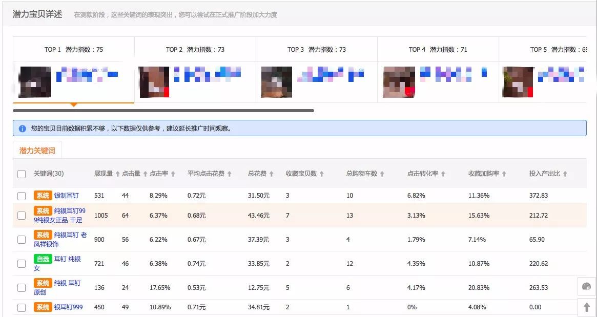 直通车批量测款功能解析