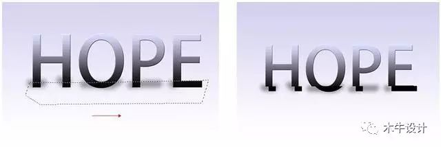 零基础学习photoshop——栅格化文字制作切开的文字