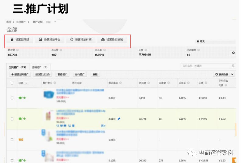 直通车新手养成记！