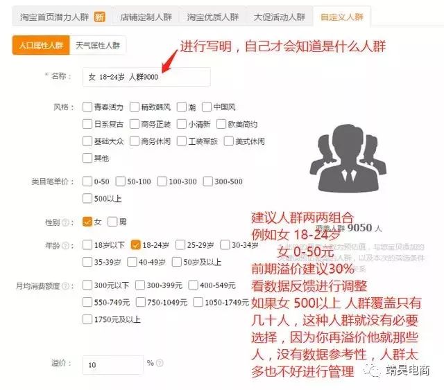 直通车优化实操细节设置解析