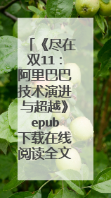 《尽在双11:阿里巴巴技术演进与超越》epub下载在线阅读全文,求百度网盘云资源