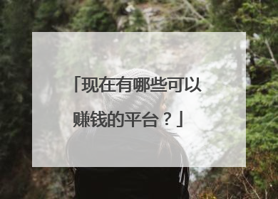 现在有哪些可以赚钱的平台？