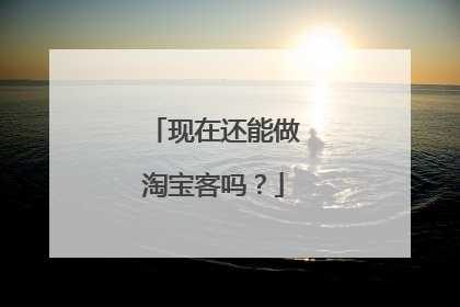现在还能做淘宝客吗?
