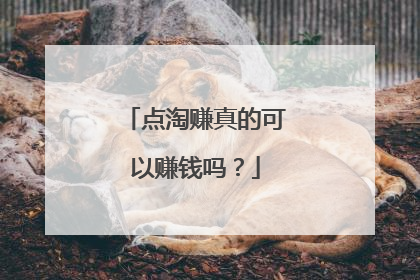 点淘赚真的可以赚钱吗？