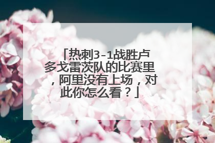 热刺3-1战胜卢多戈雷茨队的比赛里，阿里没有上场，对此你怎么看？