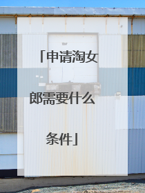 申请淘女郎需要什么条件