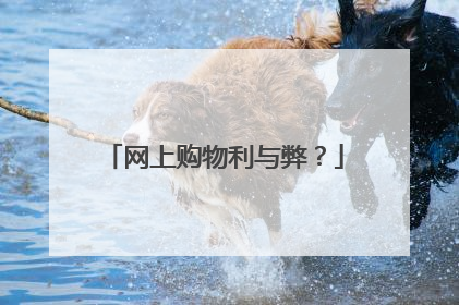 网上购物利与弊?