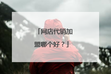 网店代销加盟哪个好?