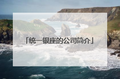 统一银座的公司简介