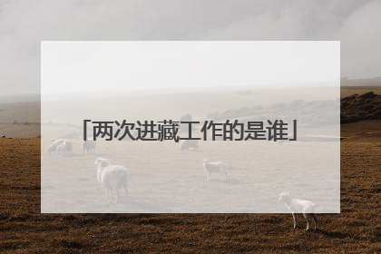 两次进藏工作的是谁