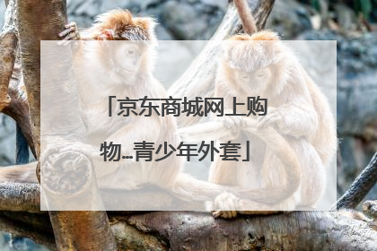 京东商城网上购物…青少年外套