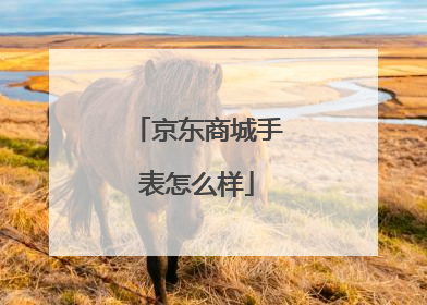 京东商城手表怎么样