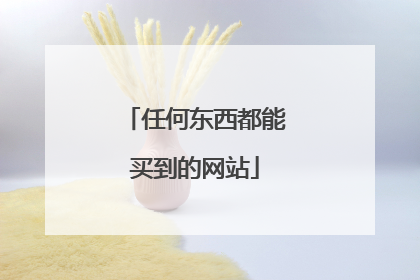 任何东西都能买到的网站