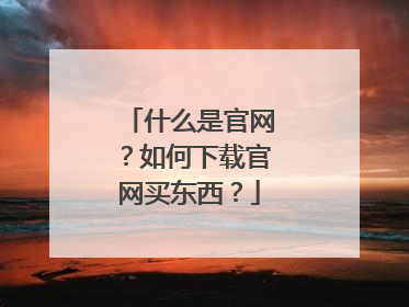 什么是官网?如何下载官网买东西?