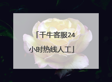 千牛客服24小时热线人工