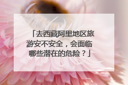 去西藏阿里地区旅游安不安全,会面临哪些潜在的危险?