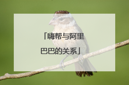 嗨帮与阿里巴巴的关系