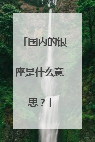 国内的银座是什么意思?