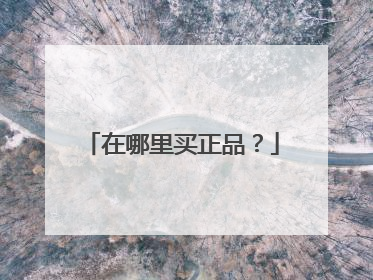 在哪里买正品?